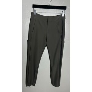 Women's Athleta Stellar Trouser Size‎ 6 Grey Equestrian Office Casual